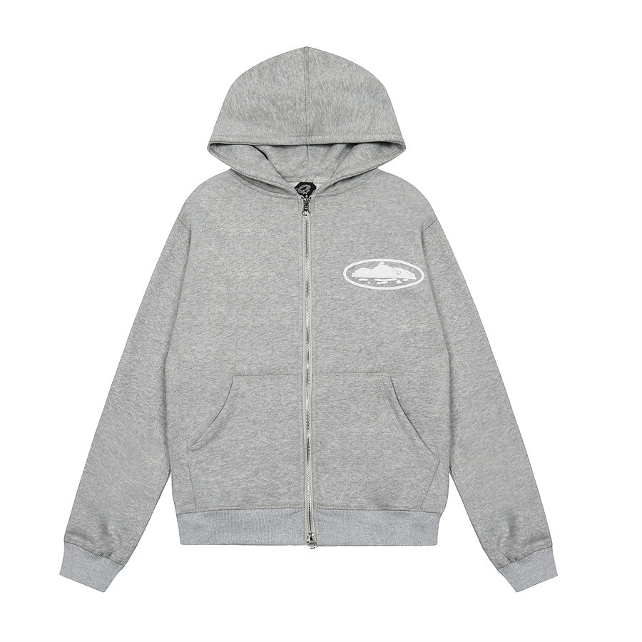Corteiz Zip Hoodie (grey)